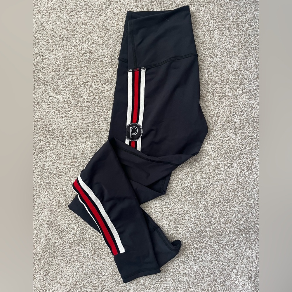 Pure Barre leggings with stripes